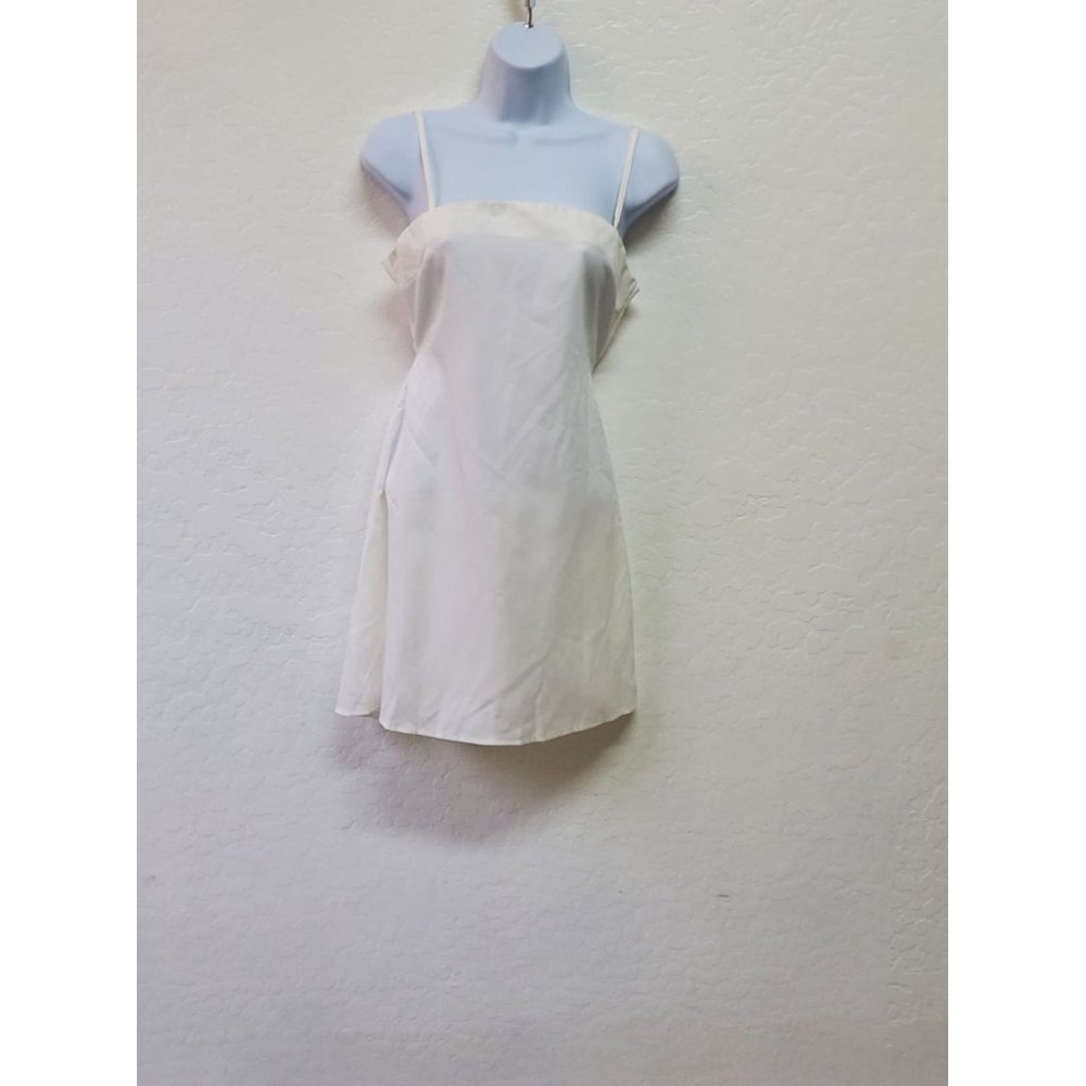 NEW PEPPERMAYO WHITE  OPEN BACK TIE DRESS 8